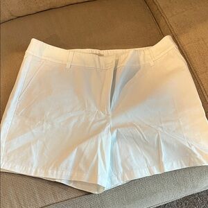 LOFT Women's White Shorts